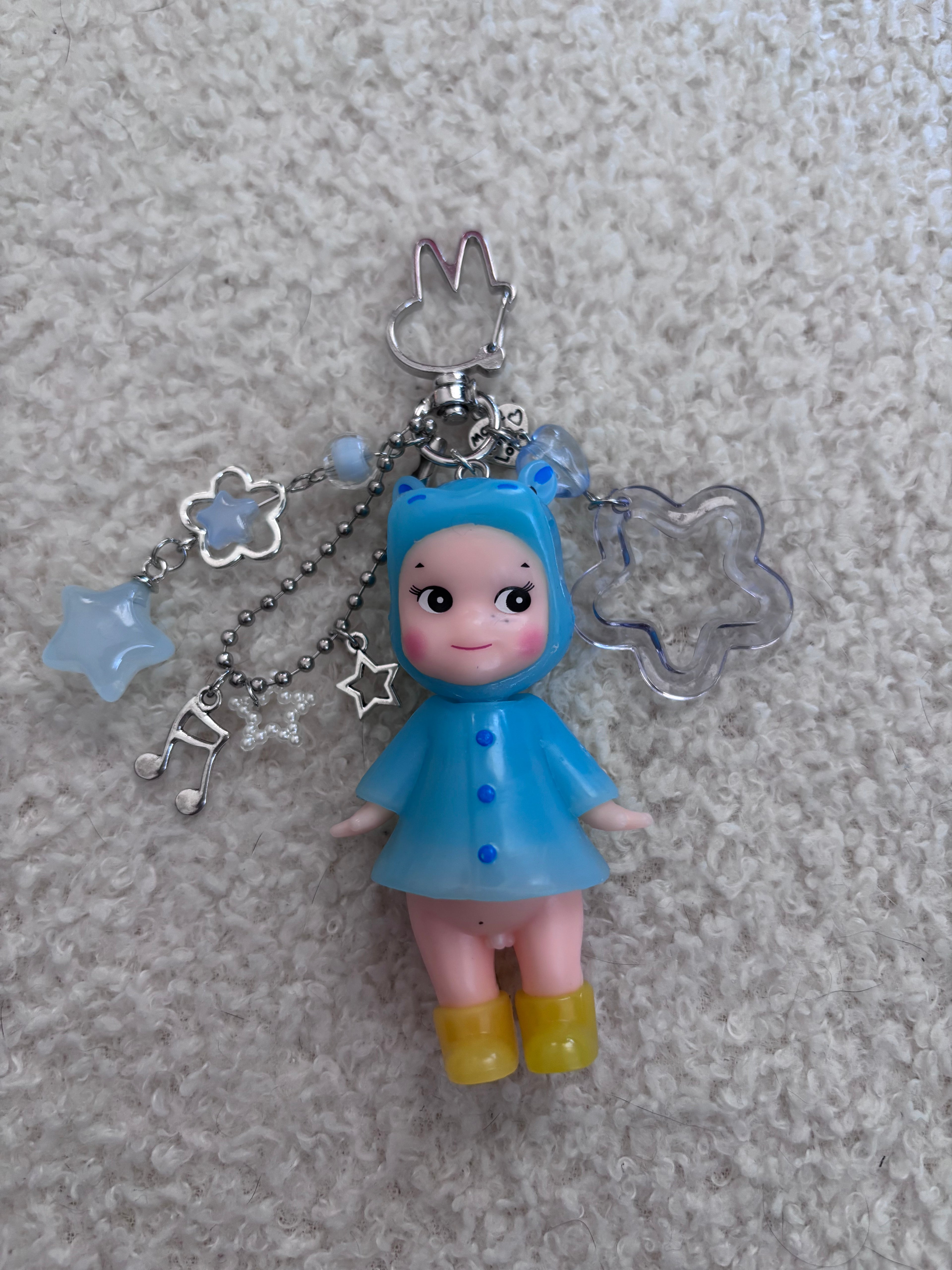Grigri de Sac Petit Ange Rainy Day Hippopotame