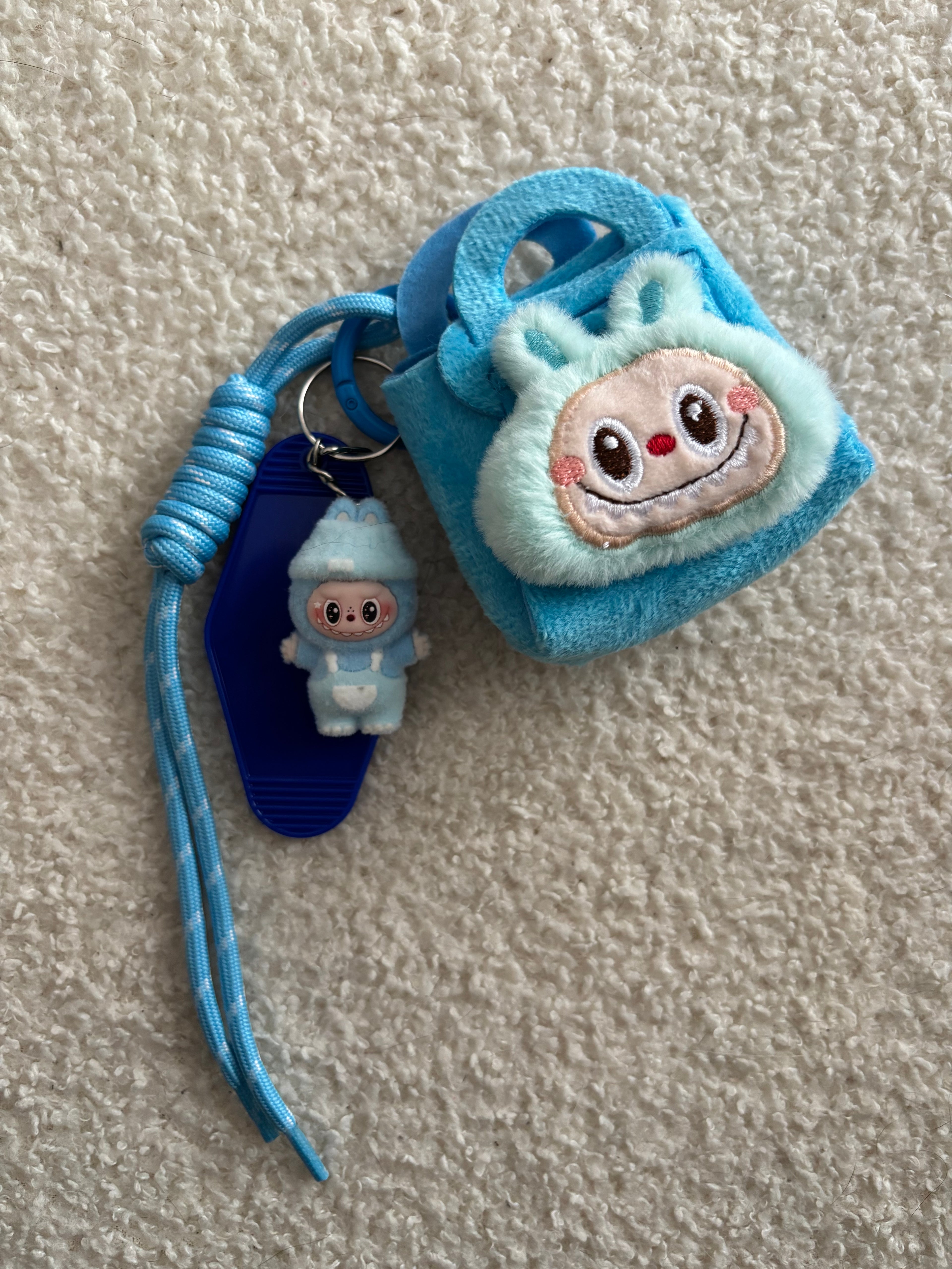Grigri de Sac Monster Blue Bag